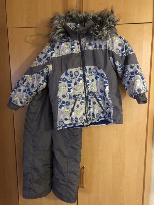 Зимний комбез на мальчика 4года 5 лет 116р
