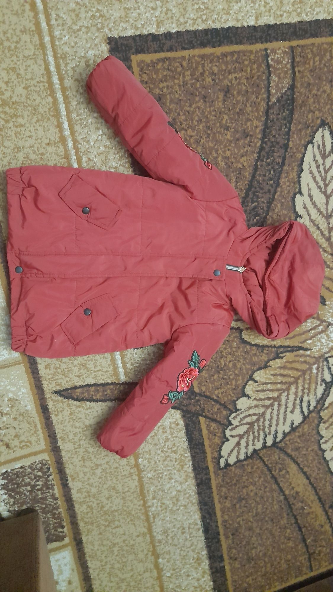 Демісезонна курточка для дівчинки, 110