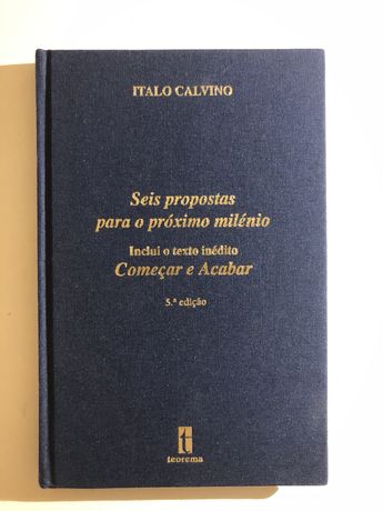 Seis Propostas para o Próximo Milénio de Italo Calvino
