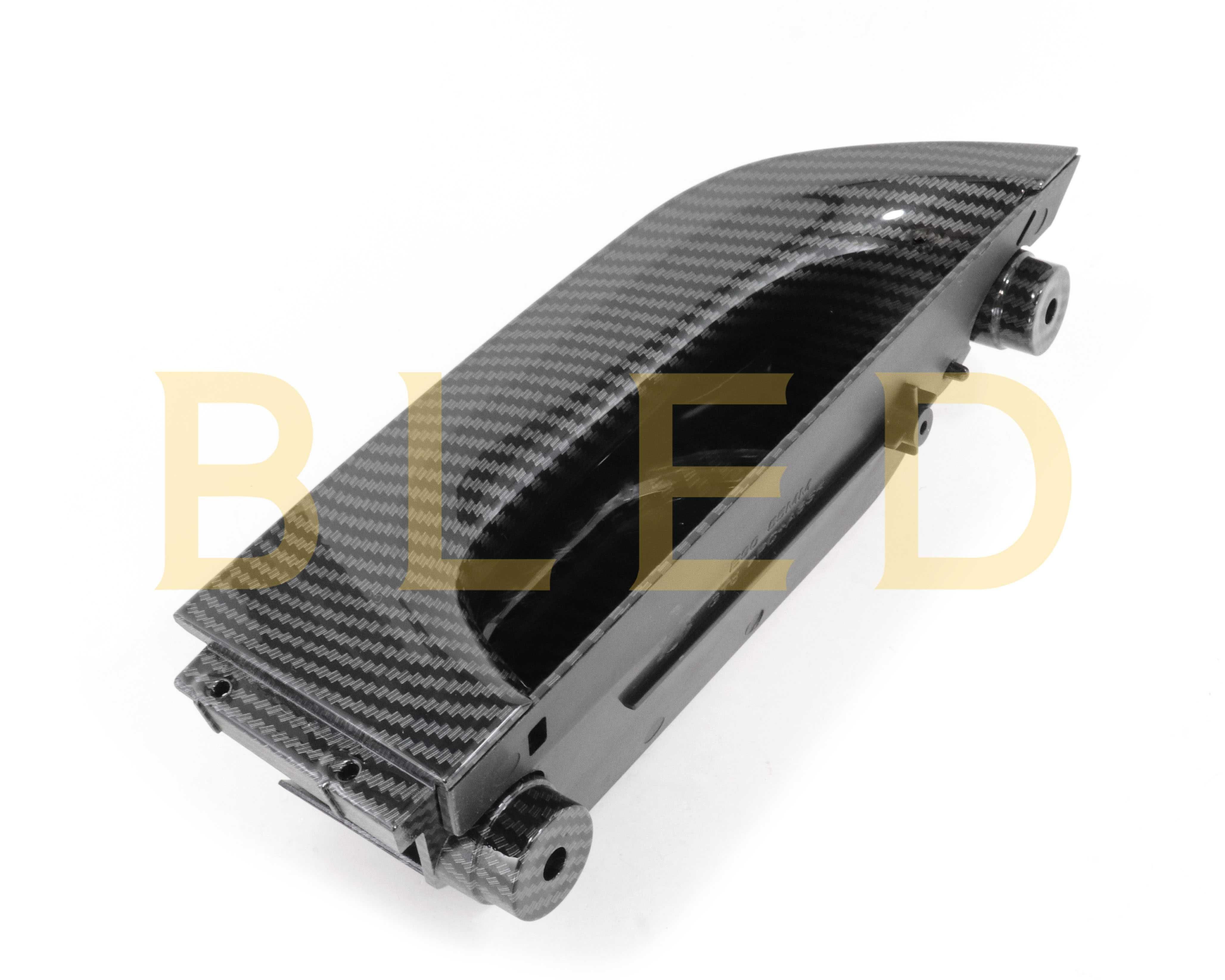 Puxador Condutor 35.5cm CARBONO BMW Série 3 E90 E91 SEM Esp. Rebat.