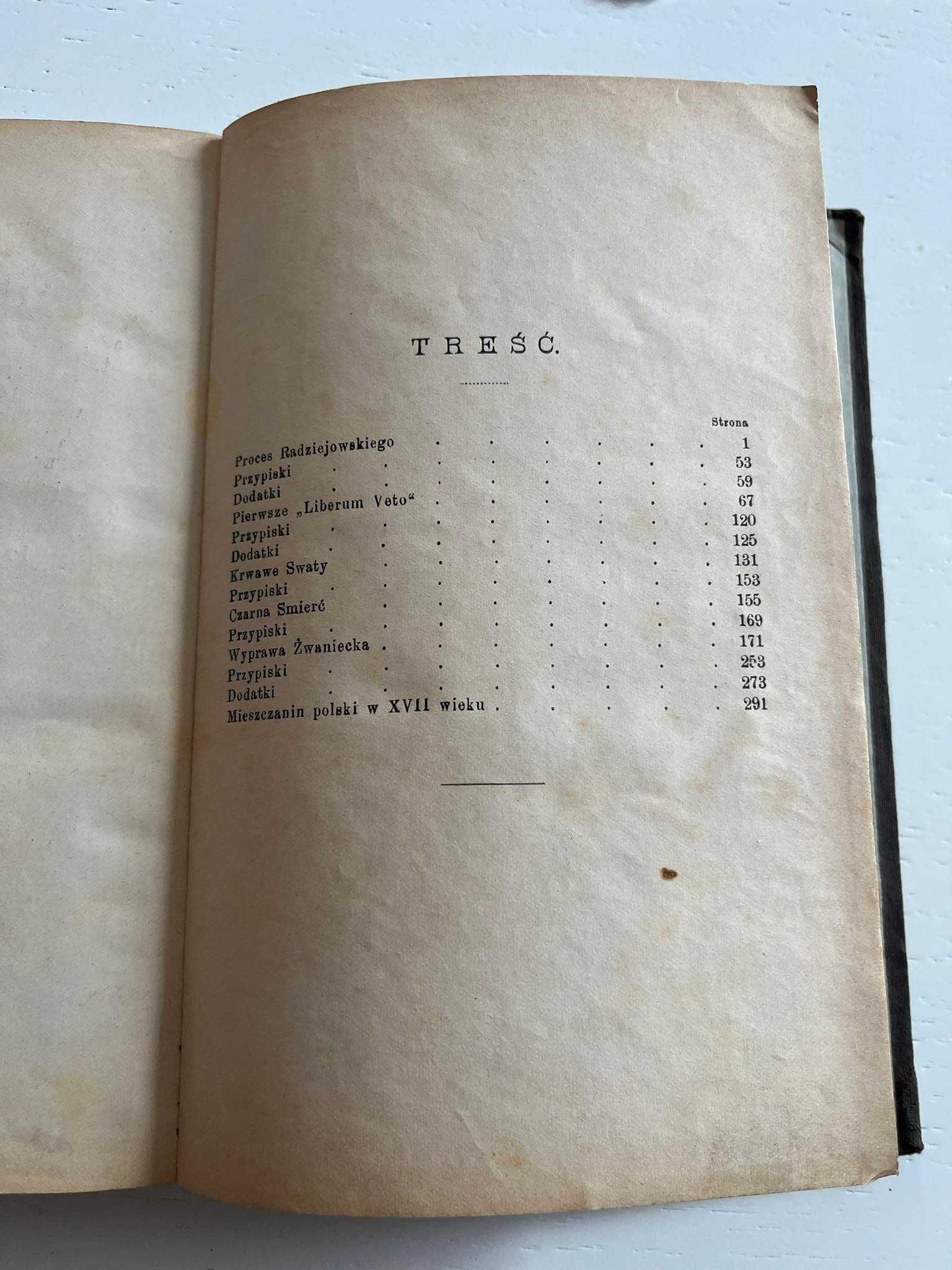 Dr L Kubala "Szkice Historyczne" serya druga Lwów 1880 r.