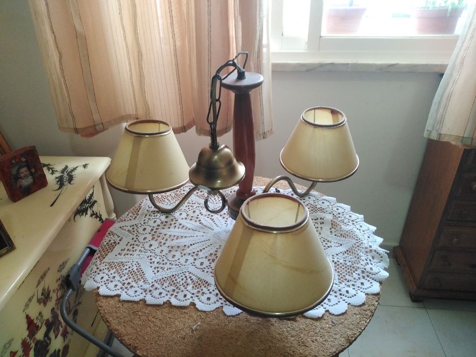 Candeeiro de teto, vintage!