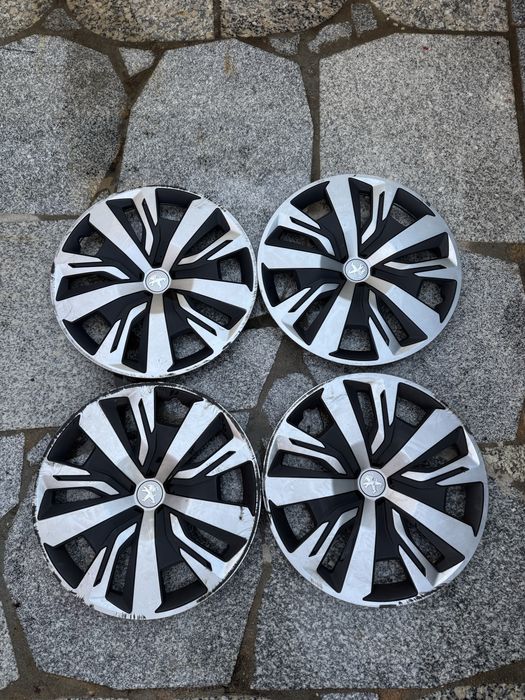 4 Tampões 16 Peugeot - Possivel Vender Unidade