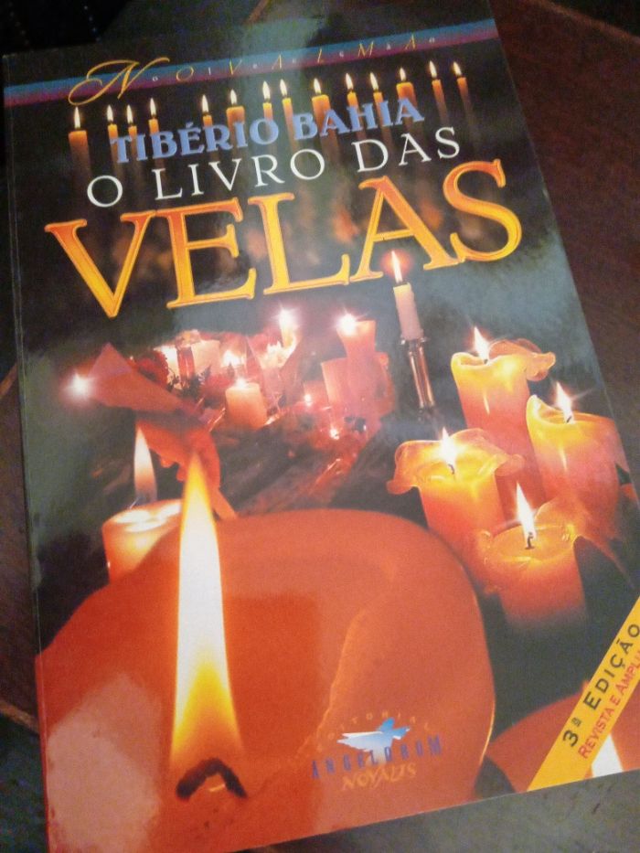 O Livro das Velas LIVRO de Tibério Bahia, novo, portes grátis