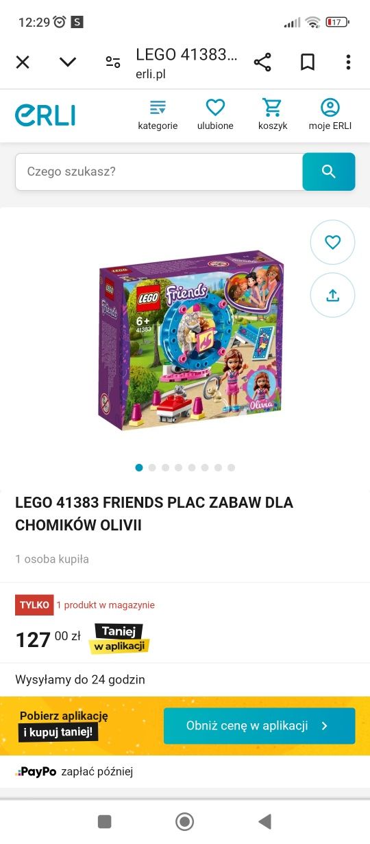 Klocki LEGO friends