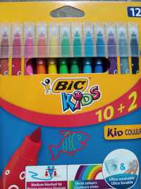 Embalagem de 12 canetas de colorir BIC (novo!)