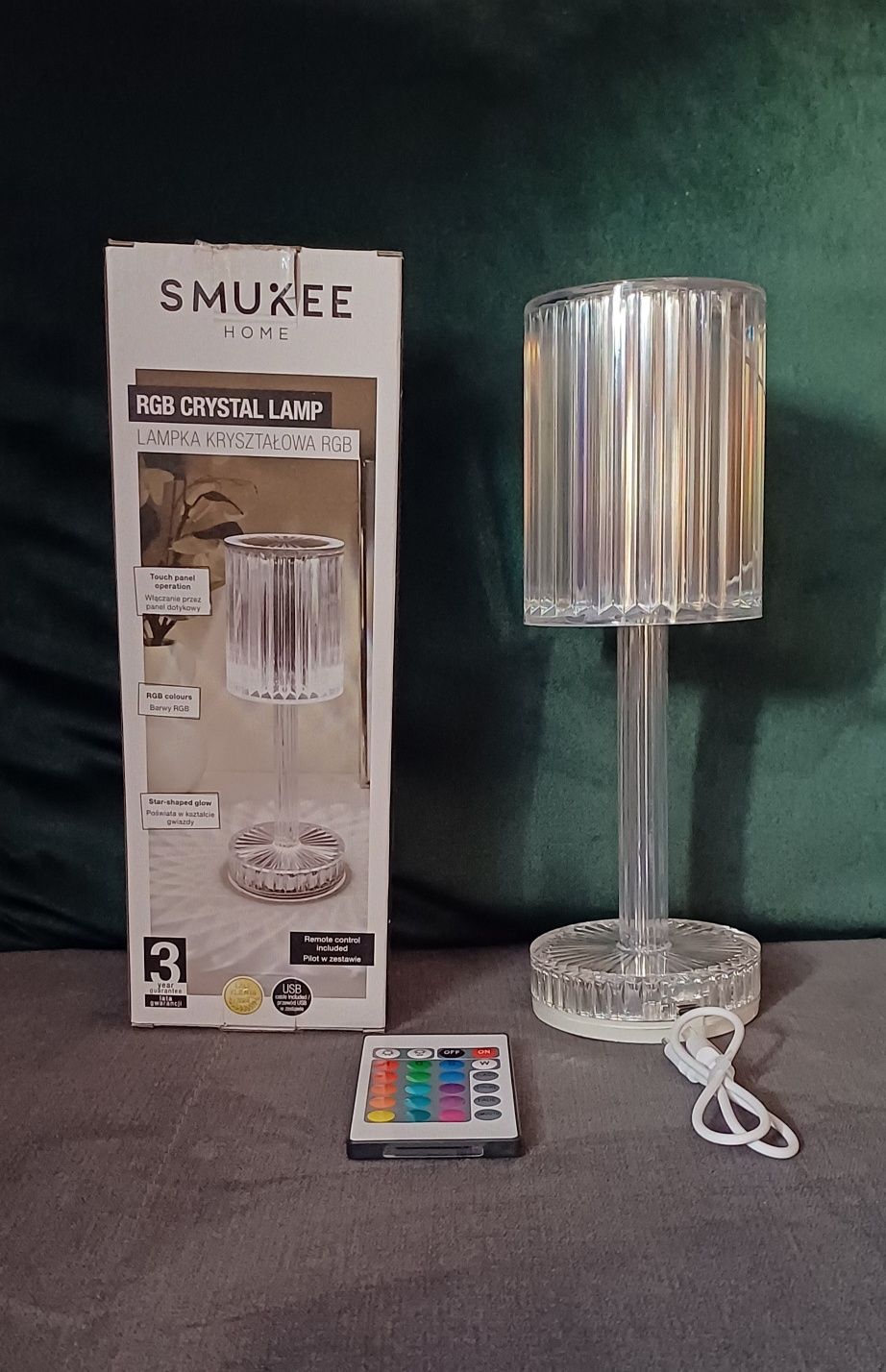 Ładna lampka RGB - bardzo efektowna