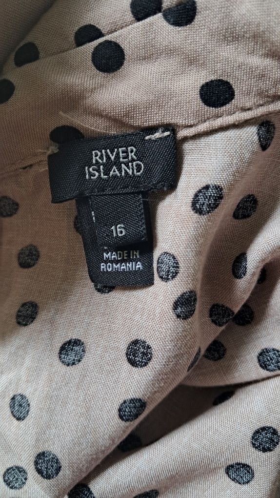 Блуза River Island Pink вискоза