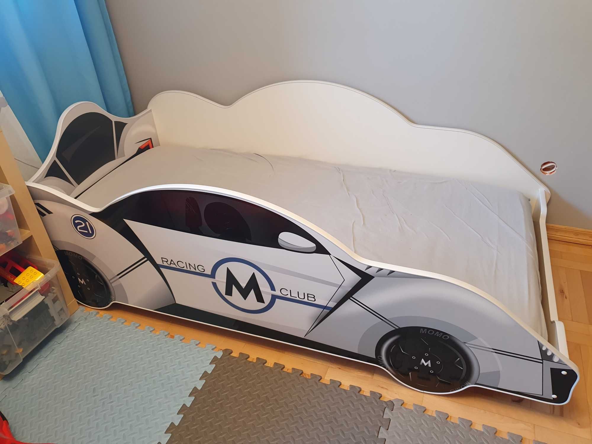 Łóżko auto samochód wyścigówka 90x180
