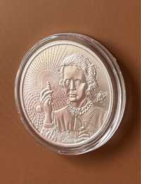 “ Иконы  Инноваций “ - Мария Кюри -  серебряная монета