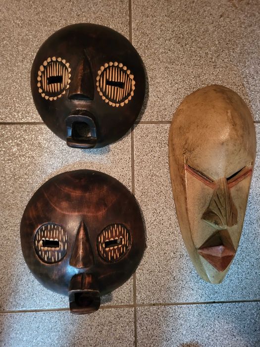 Maski Afryka Ghana Nigeria