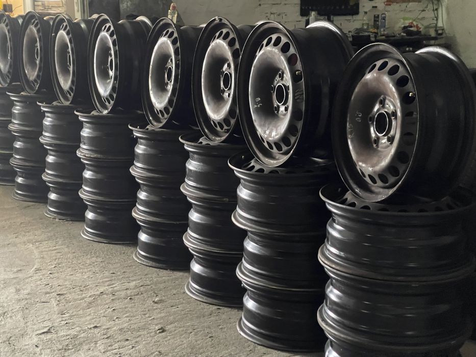 Металевий диск р15 r15 залізний  пассат Б6 диски гольф діски бляхи 15