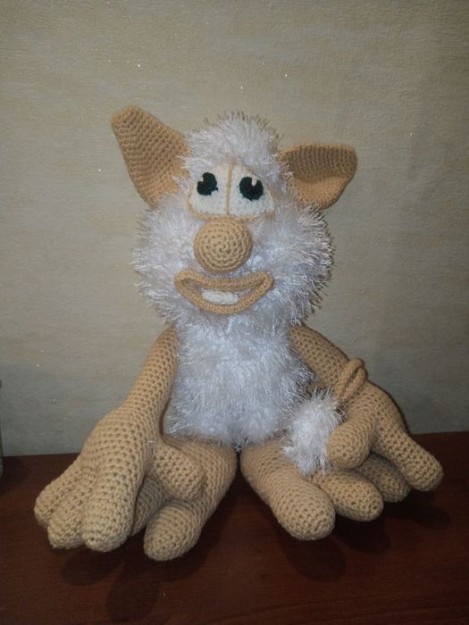 Вязаная игрушка, іграшка,зайчик , подушка груди,грудь , мішка, медведь