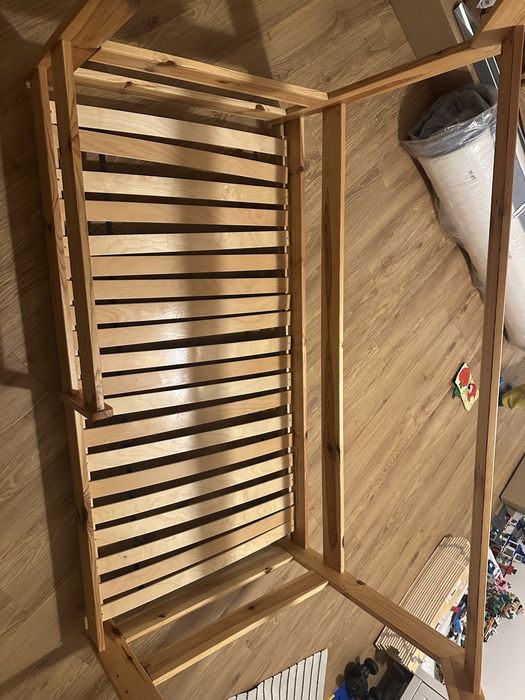 Lóżko dziecięce domek z materacem