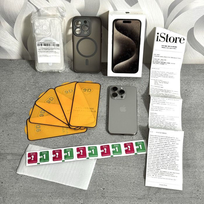 Iphone 15 Pro 128Gb | Titanium | 89% АКБ | Ідеал! | 10/10 | +подарунки
