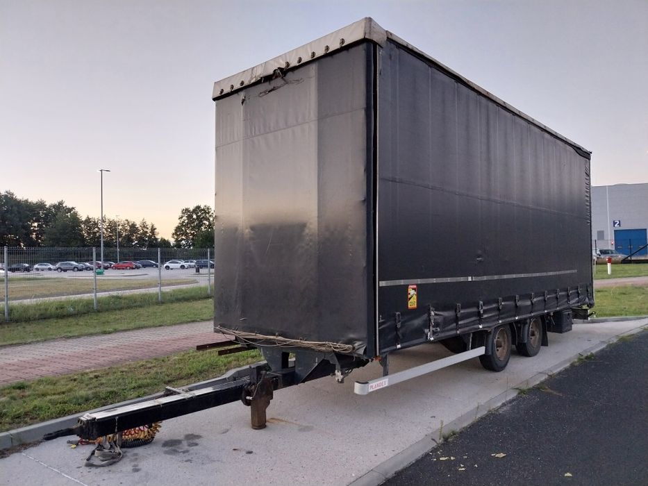Przyczepa plandex firanka jumbo 7.7 x 3.1 drzwi DMC 11ton