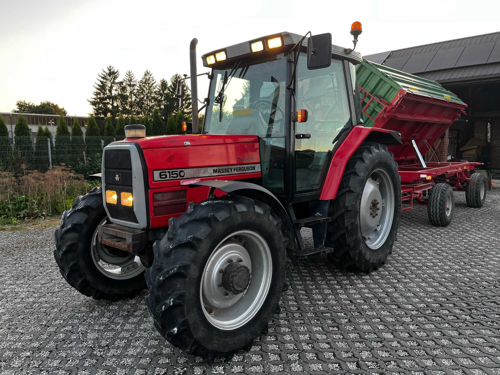 Massey Ferguson 6150 Dynashift 1997 Rok Perkins 95 km Oryginalny Stan