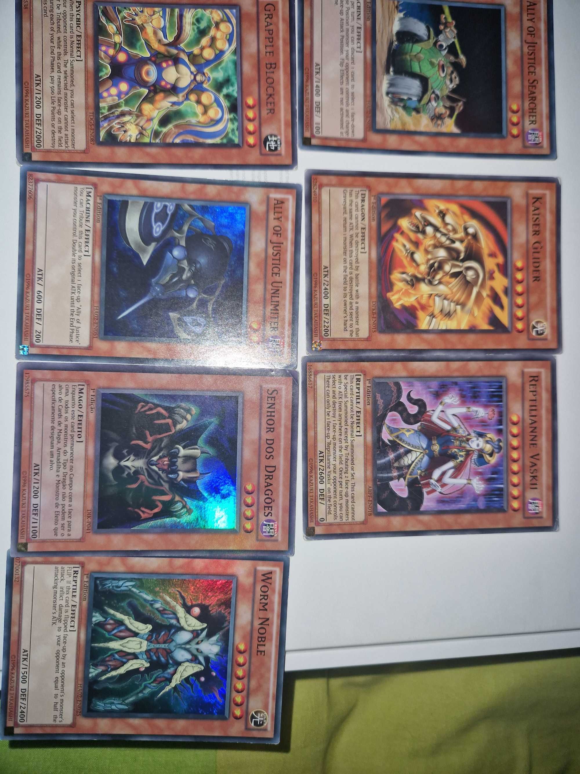 Conjunto de Cartas Yu-Gi-Oh (Raras e Super Raras)