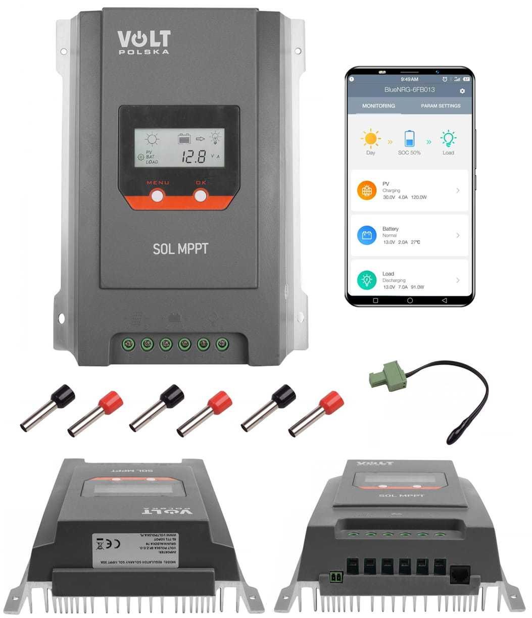 Regulator solarny Volt Polska SOL MPPT 30A Bluetooth