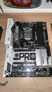 Комплект: ASrock B250 pro4, i5-7500, кулер