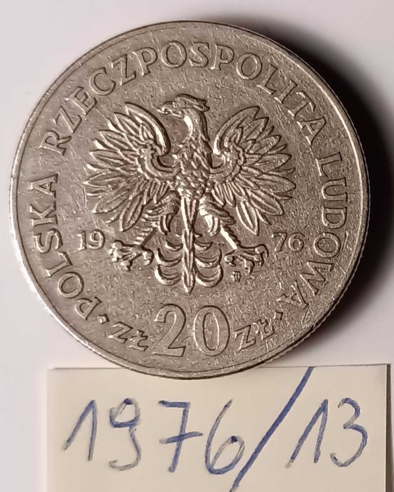 20 złotych "Nowotko" z 1976 roku - Stan III