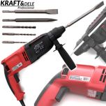 KRAFT&DELE Młotowiertarka Wiertarka Młot 2650w Sds+ 1300rpm Zestaw