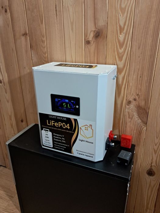 Акумулятори літій залізо фосфатні 24В 105А 2.7кВт