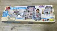 NOWY drewniany domek dla lalek z akcesoriami SUPER zabawa PlayTive