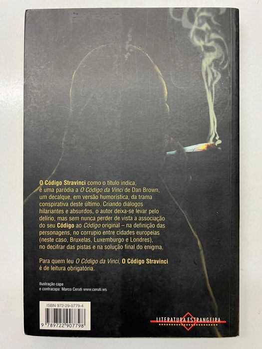 Livro - O Código Stravinci (ctt editorial grátis)