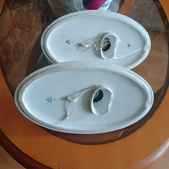 Porcelana świeczniki