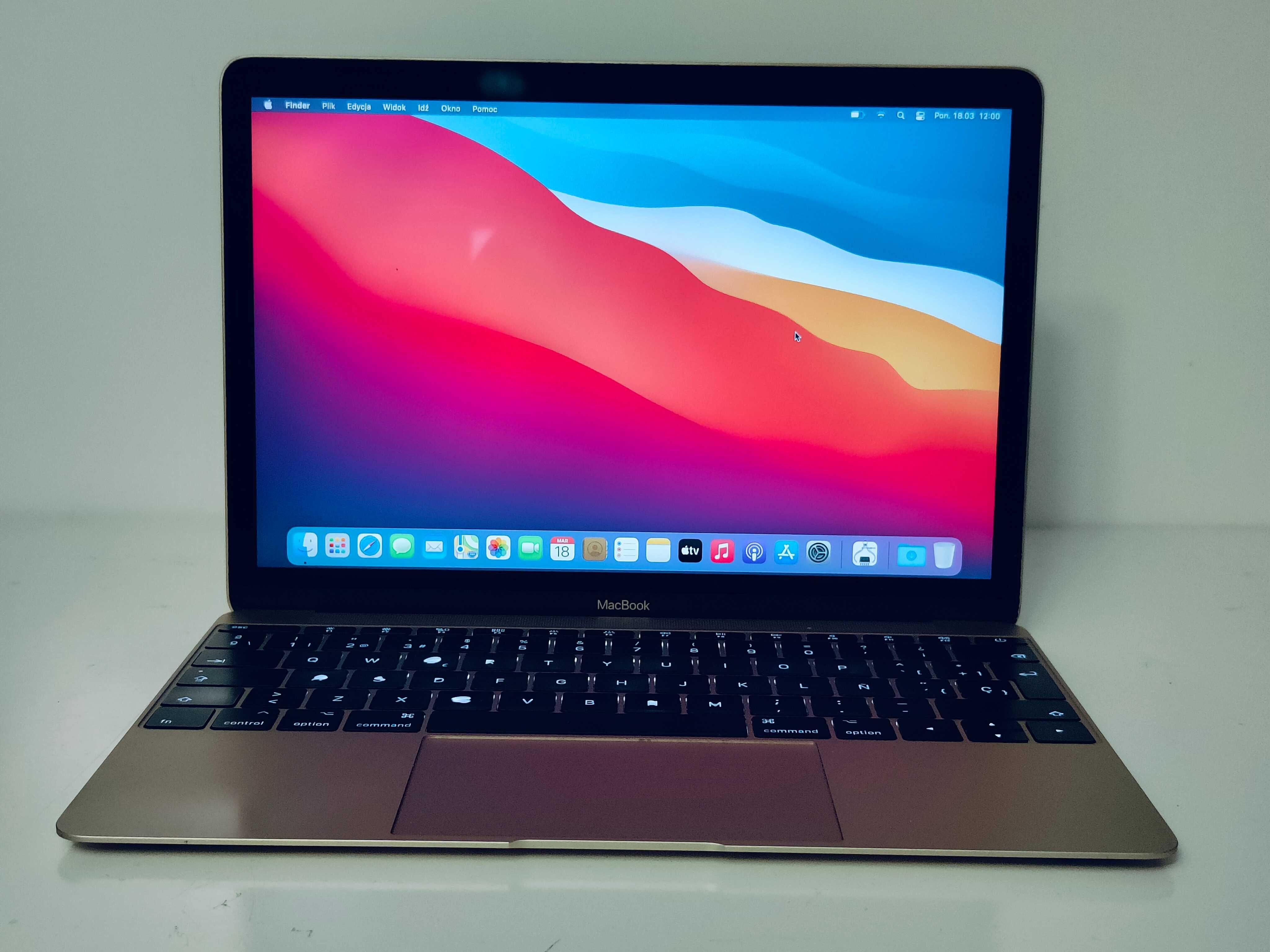 Apple MacBook Retina 12 2017 i5 8 GB RAM 256 GB SSD Gold