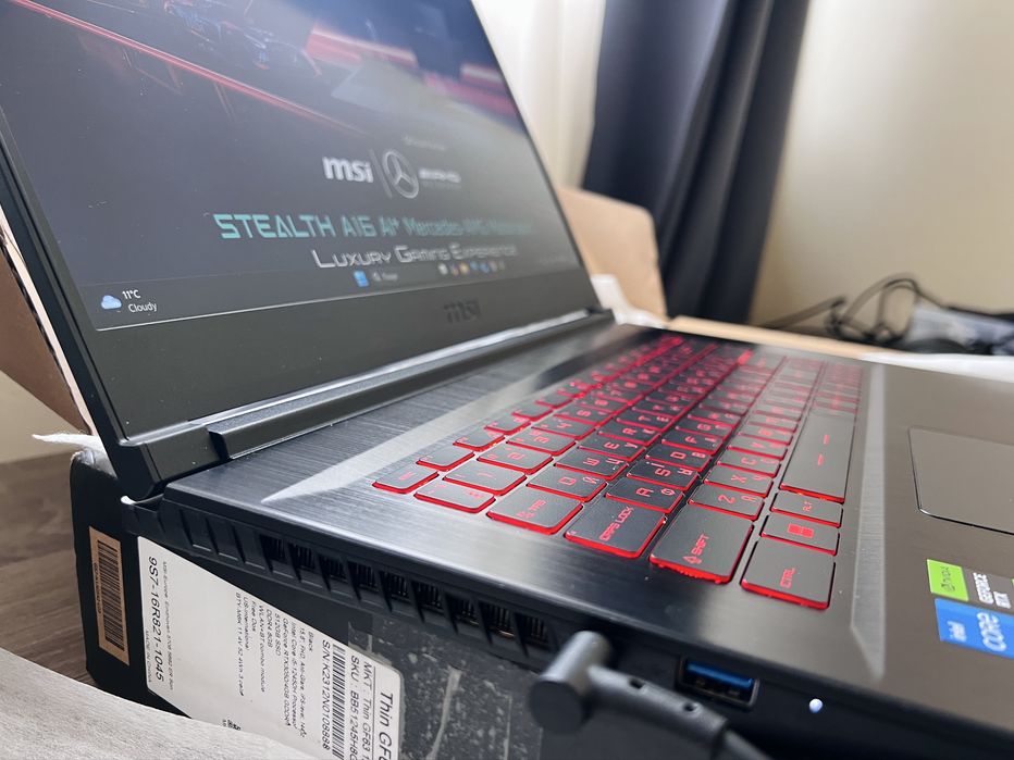 New! Игровой ноутбук Msi Thin 63 (RTX 3050, 2060, 3060)