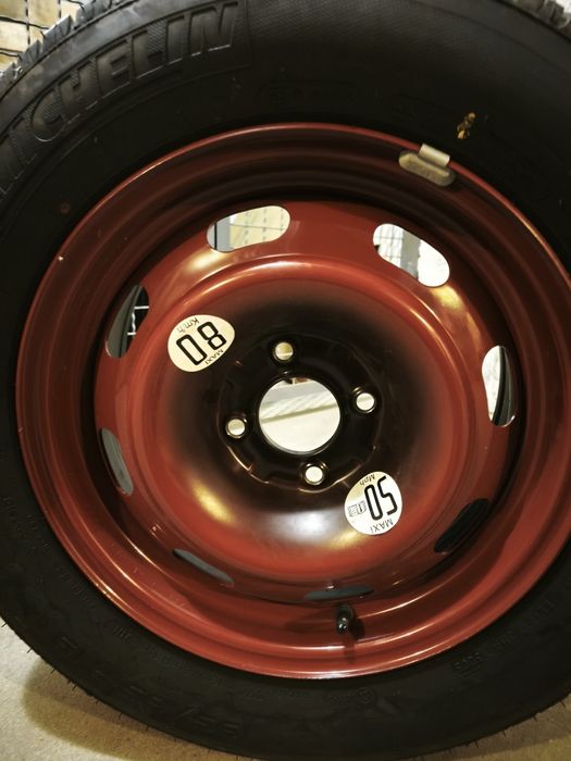 Citroen C4 1 gen, koło zapasowe dojazdowe