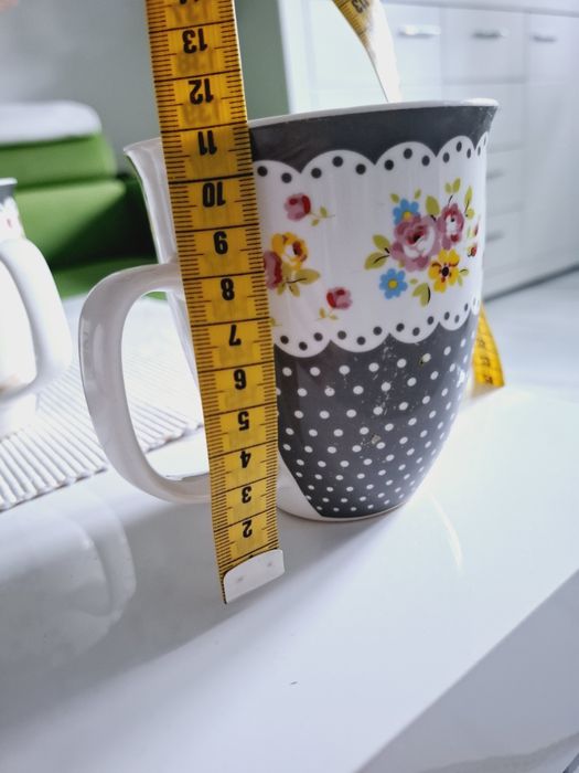 2 szt. kubek 450 ml prowansalskie porcelana kwiatuszki urocze