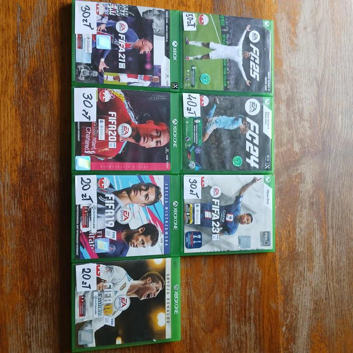 Gry FIFA Xbox one różne roczniki