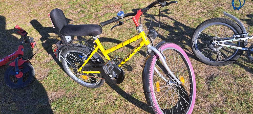 Rowery 4 sztuki dla dzieci, dorosłego