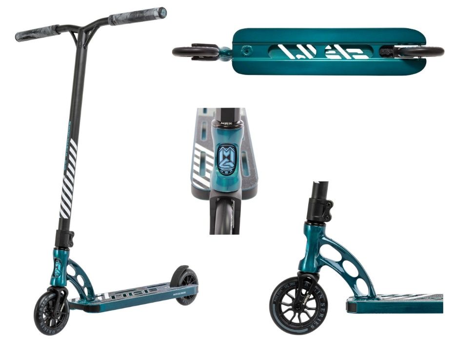 Hulajnoga wyczynowa MGP Origin Team Ltd niklowany niebieski