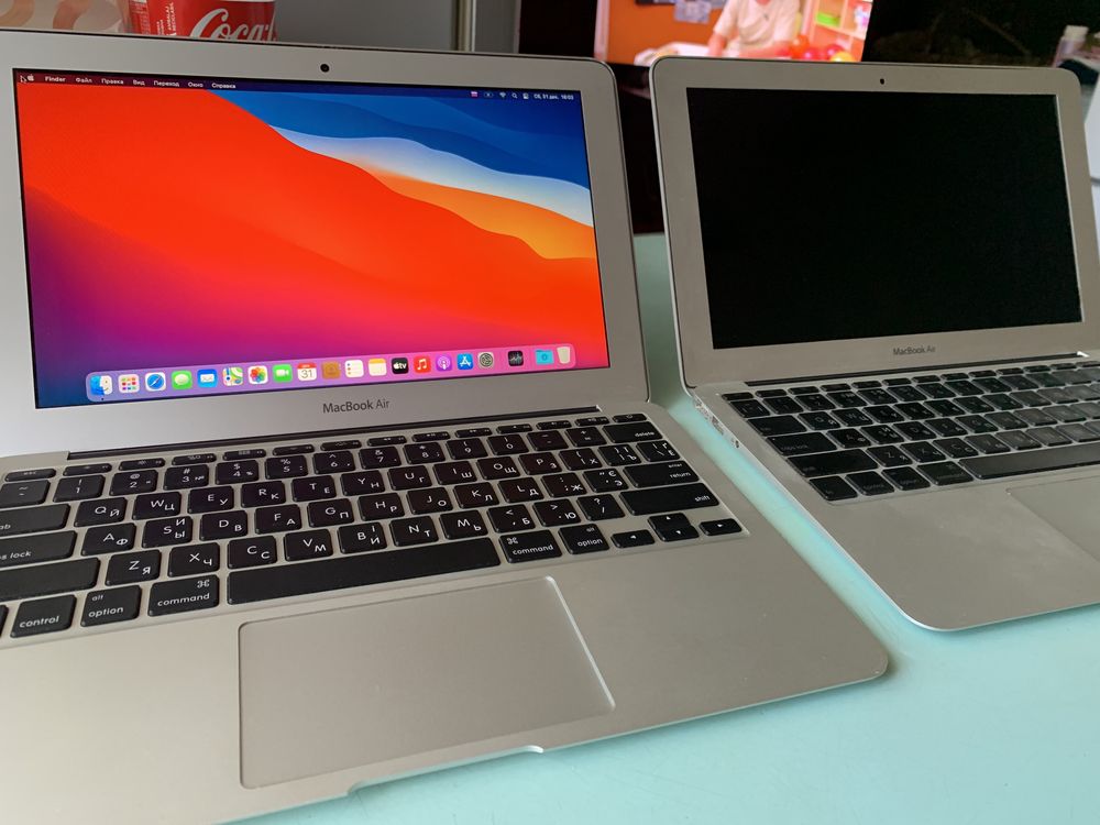 MacBook Air 11 SSD 256 подсветка клавиатуры.