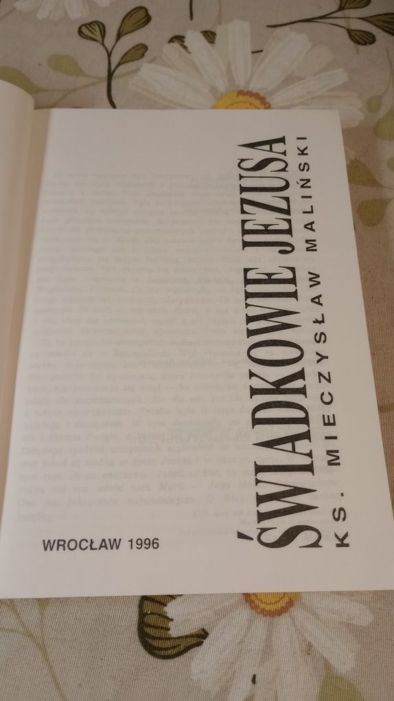 Świadkowie Jezusa. Ks. Mieczysław Maliński