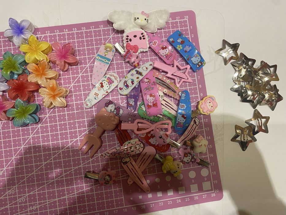 Продам набір заколок/крабіків для волосся для дівчаток, нові!!