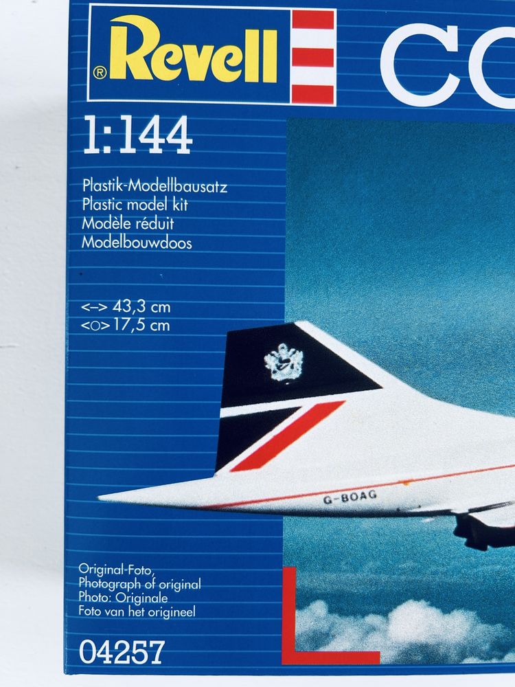 Samolot Concorde Ba/Af model Revell 04257