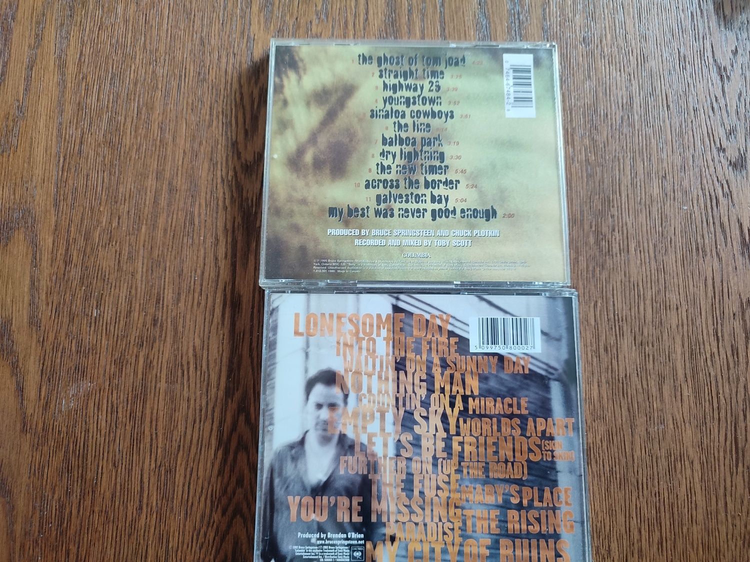 2 x CD Bruce Springsteen - Rising+ The Ghost of Tom Joad