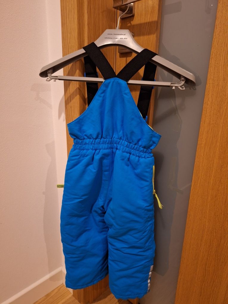 Spodnie narciarskie niebieskie 86
