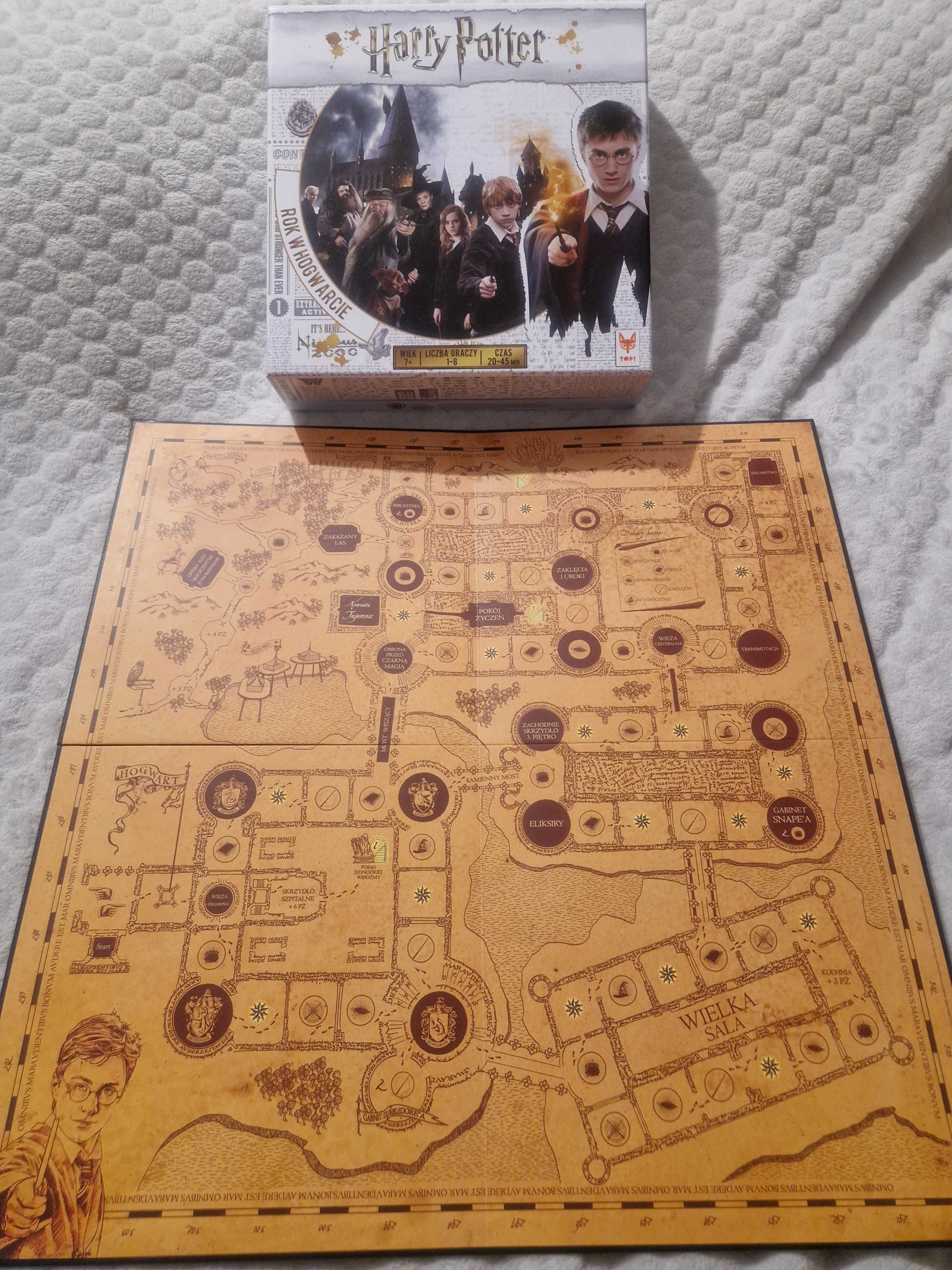 Gra planszowa Harry Potter Rok w Hogwarcie Rebel