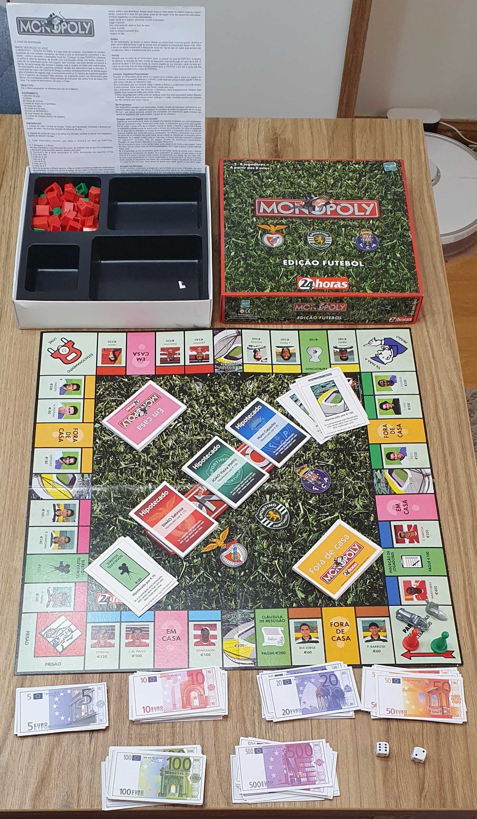 Jogo Monopoly Edição Futebol 2002