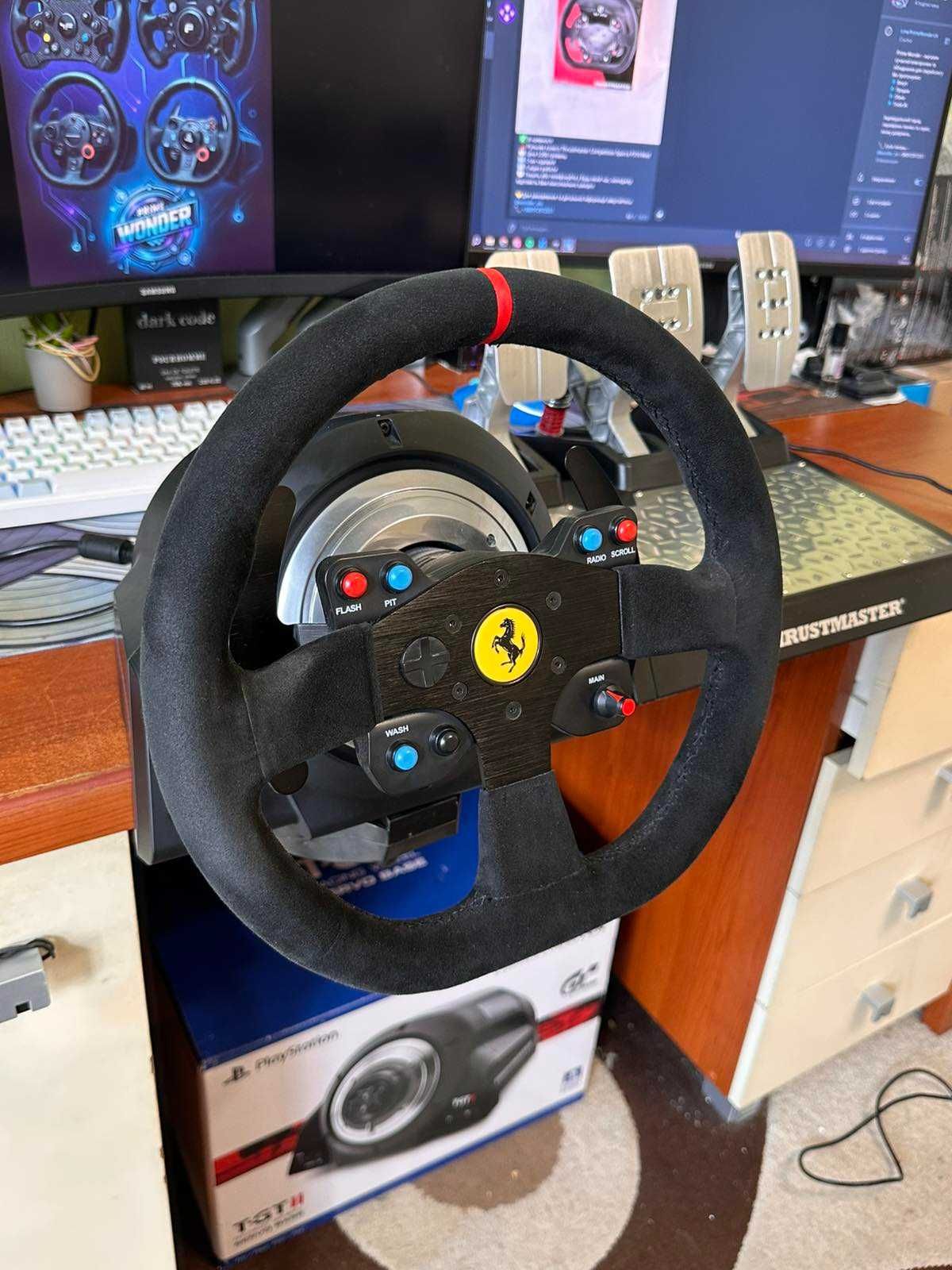 Игровой Набор Thrustmaster T-GT 2 +Thrustmaster T-LCM +Alcantara Wheel