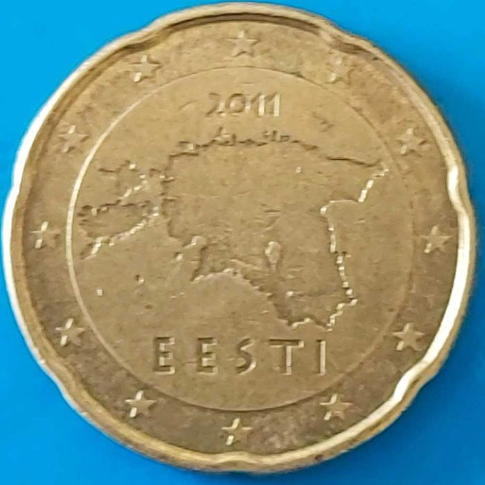 20 Cêntimos de 2011 da Estónia