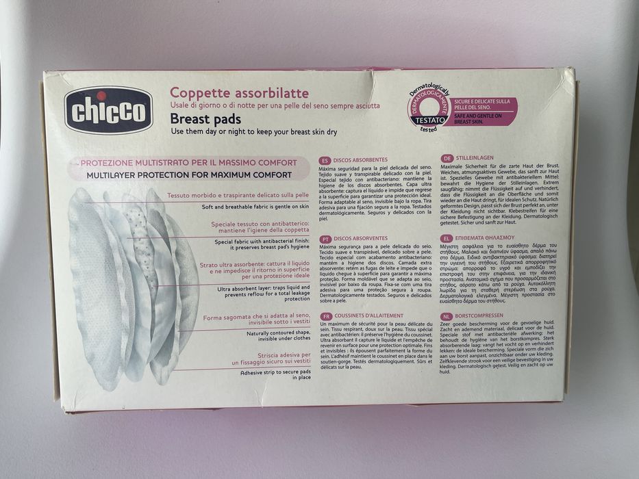 Discos de amamentação Chicco