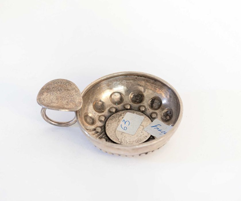 Tambuladeira tastevin prata vinho Luís XV | século XVIII