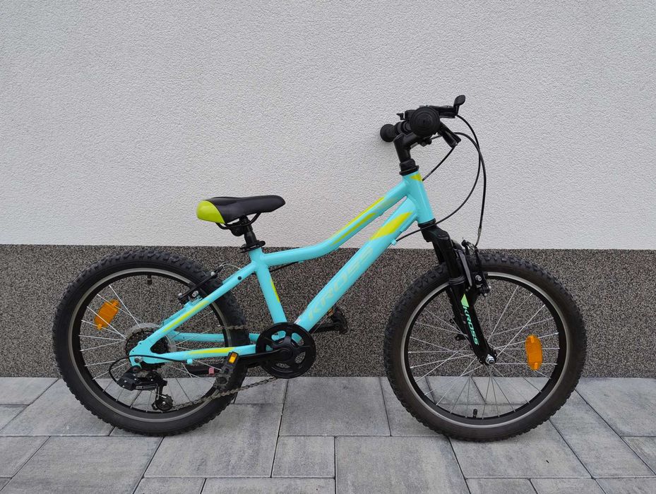 Jak NOWY! Rower Kross Lea Mini 2.0 koła 20 cali seledynowo-limonkowy